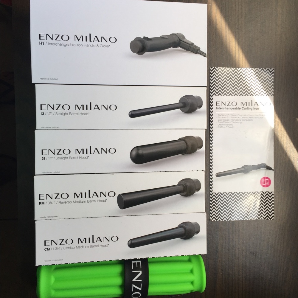 Enzo Milano interchangeable curling wand